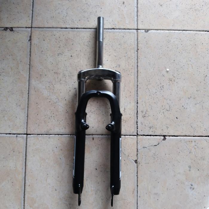 Meroca _ Fork Shockbreaker Depan Sepeda 26 Mtb Evo T100 Mm Standar 22.2 Ulir