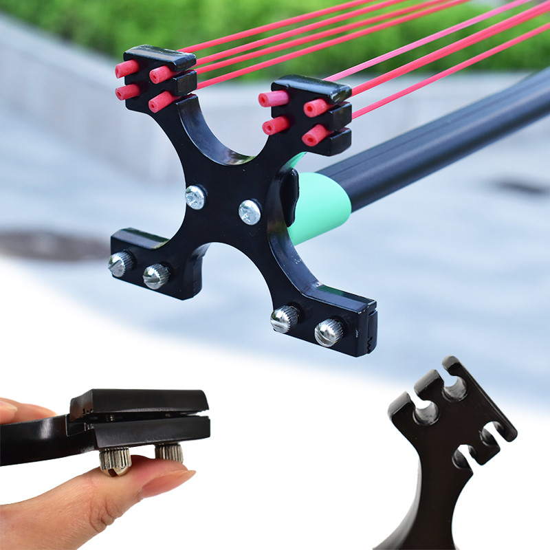 Powerful Hunting DIY Slingshot Head Catapult Rifle Release Device DIY Design Slingshot Catapult