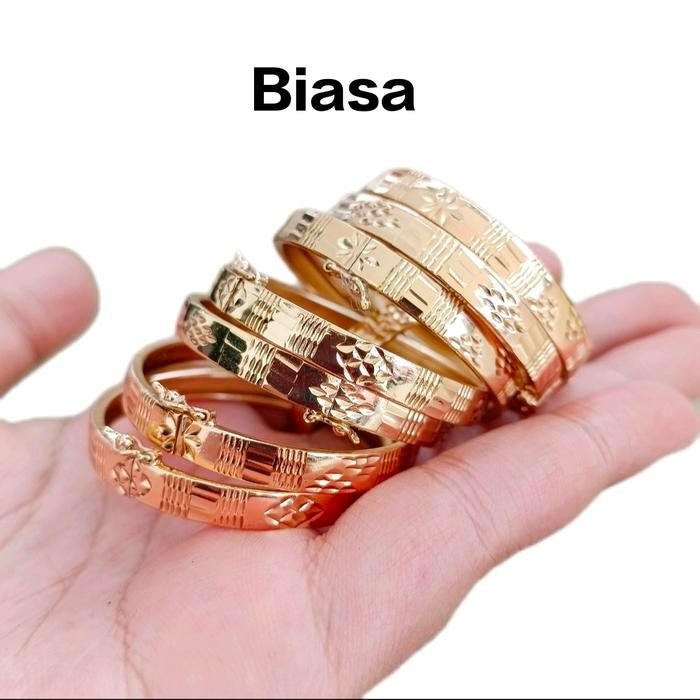 Gelang Bayi Dan Anak Batik Swasa Kuning Selamanya (Harga Satuan) Original