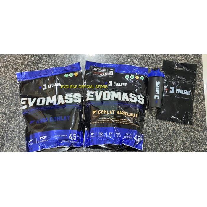 Evolene Evo Mass Gainer 10 Lbs 10Lbs Evomass Susu Gym Fitness Terbaru