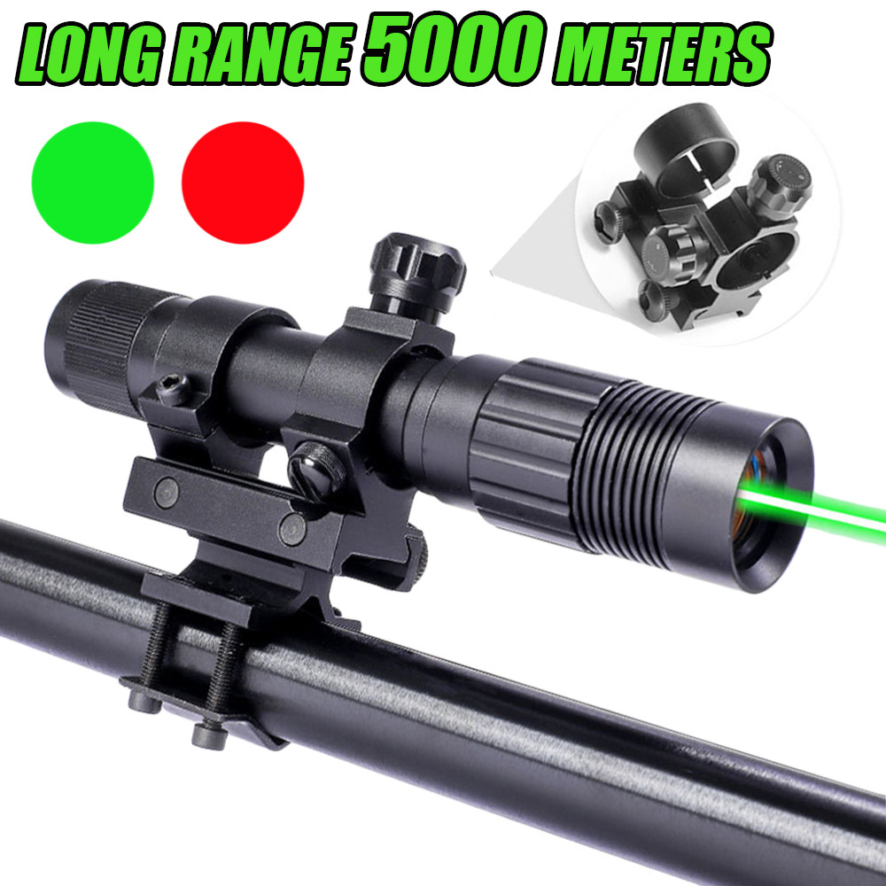 Red/Green Laser Sight Rifle Hunting Accessories Tool-free Adjustment Green Dot Rifle Scope