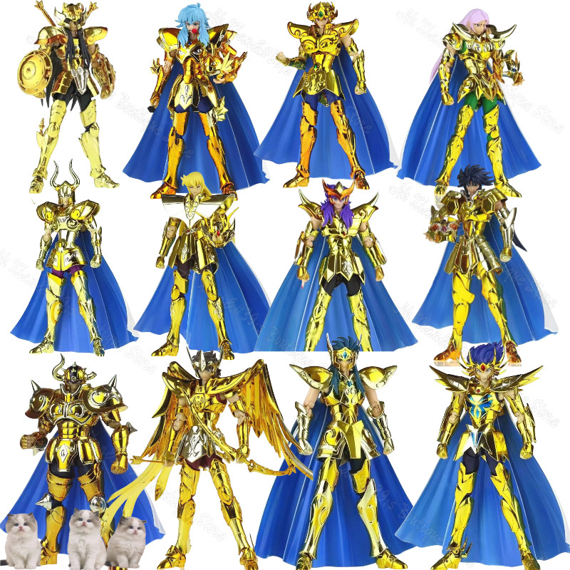 24-Hour Shipping Cs El Saint Seiya Myth Cloth Ex Sagittarius Aiolos/Caprn Shura/Ge Saga/ Libra Dohko