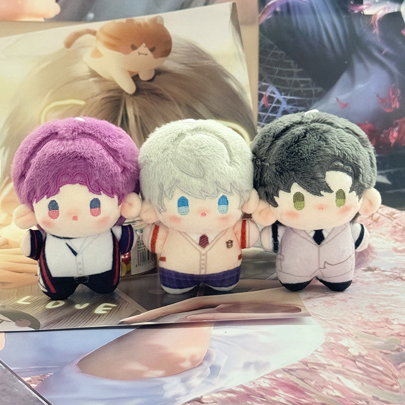 10Cm Starfish Love And Deepace Cute Idol Cotton Doll Anime Star Dolls Stuffed Figure Toys Fans