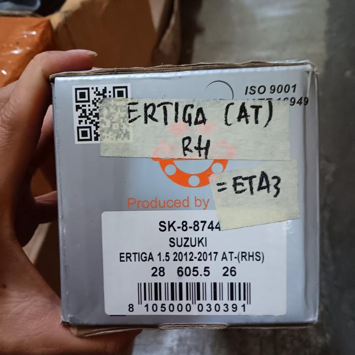 Baru As Roda Komplit / Cv Joint Assy / Drive Shaft Ertiga Matic Rh Kanan Ori Berquality