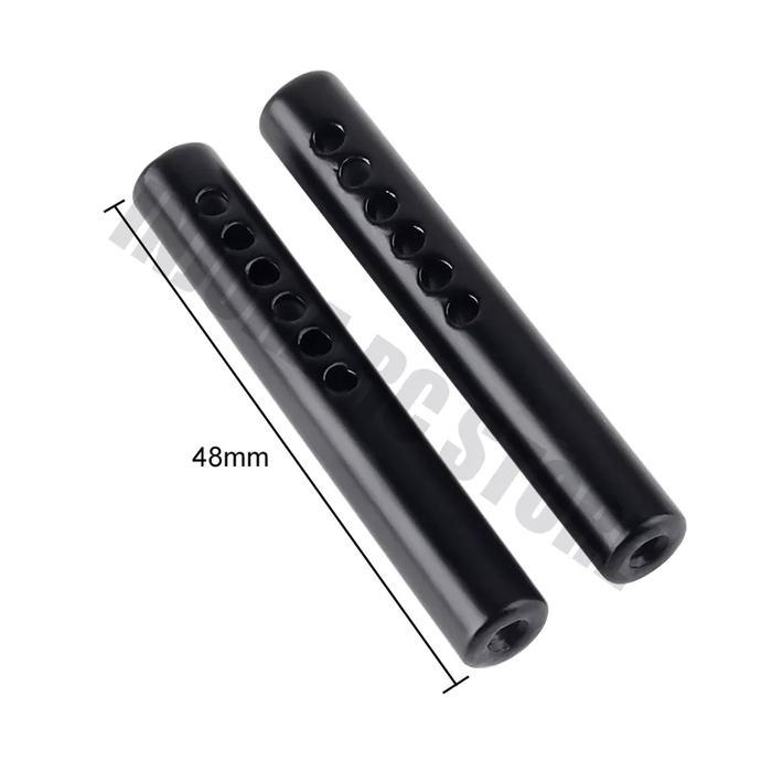 ecdc- 2Pcs Bumper Mount Holder Penyangga Bumper Axial Scx10 Rc 1/10 Mn999