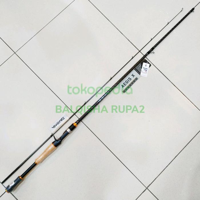Joran Daiwa Aegis X - BC rod - Baitcast - Garansi Indonesia - Fuji SiC
