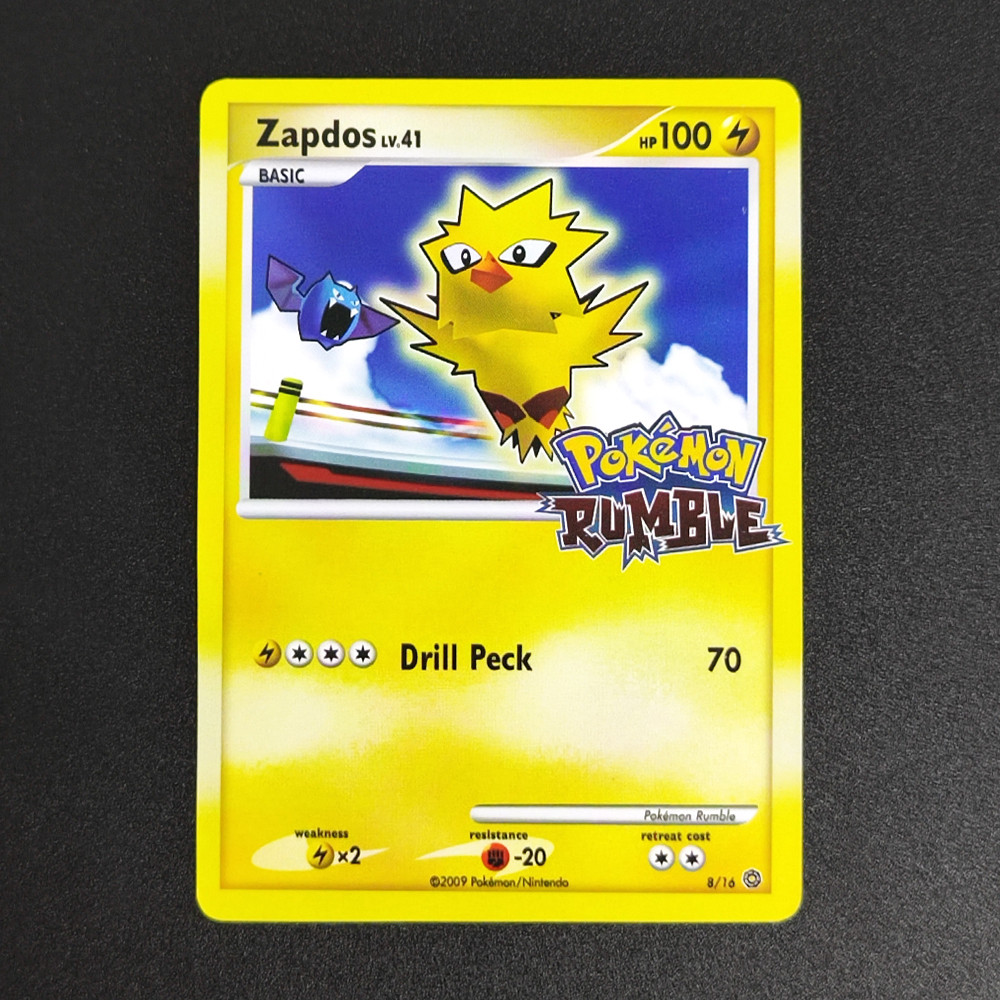 Proxy Pokemon Rumble Card English Mew 10/16 Lucario 12/16 English PTCG Trading Card Game