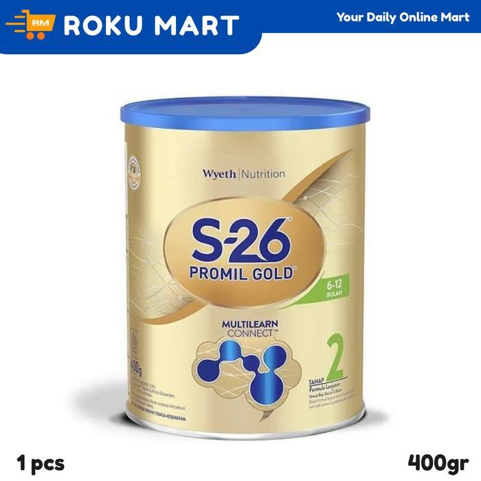 Shop - S26 Promil Gold Tahap 2 400 Gr / S-26 Promil 2 400G Susu Bayi 6-12 Bulan