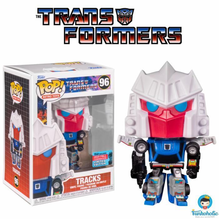 HOT SALE FUNKO POP RETRO TOYS THE TRANSFORMERS - TRACKS [NYCC EXCLUSIVE] #96 TERMURAH