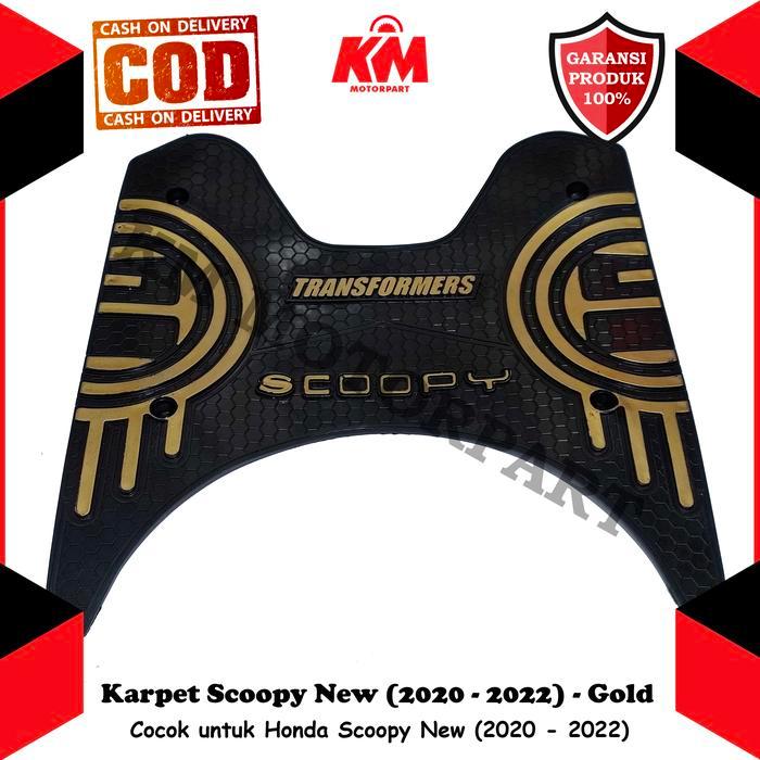Bisa Grab Karpet Scoopy 2020 2021 2022 New Keset Pijakan Kaki Honda Bordes Bahan Karet Variasi