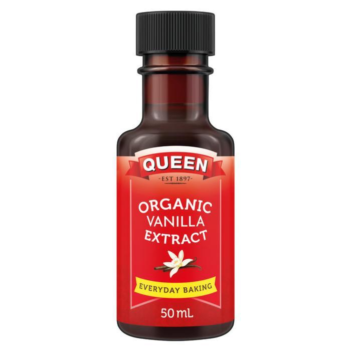 Queen Natural Organic Vanilla Extract Perasa Kue Natural Vanilla Murni Ekstrak Kue Dessert Organik