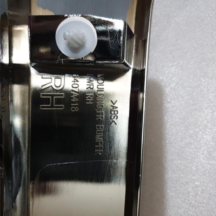 List Chrome Bumper Depan Kanan Bawah Pajero Sport 2021-2025 6407A406