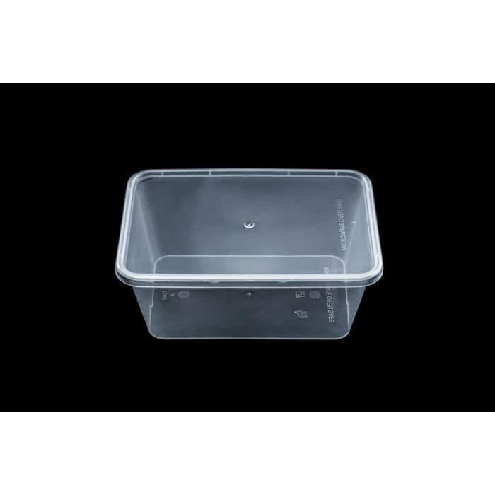 Terbaru Packaging Takeaway 1000 Ml Thinwall / Box Plastik