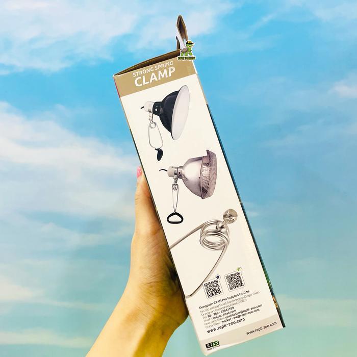 Viva - Reptizoo Spring Clip Penjepit Fitting Dome Reptil Torto Kura Sulcata