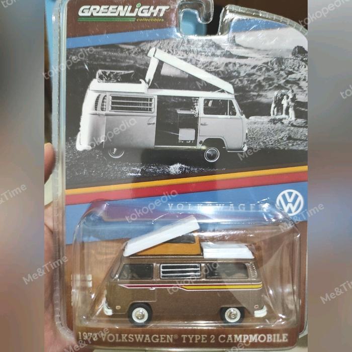 GREENLIGHT DIECAST 1972 VW TYPE 2 CAMPMOBILE