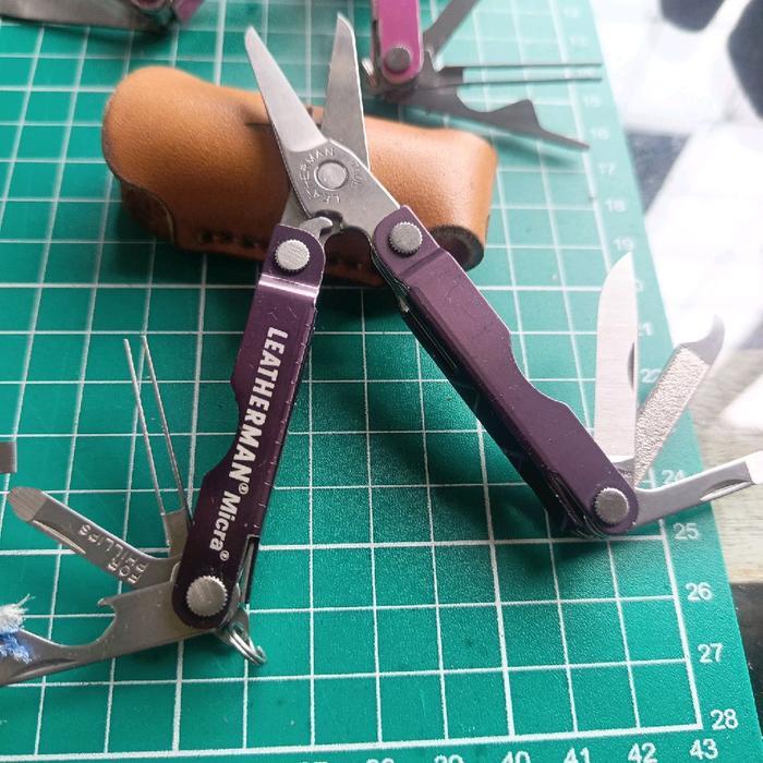 Leatherman MICRA 64mm Original BEKAS harga satuan Survival EDC PATS PEND