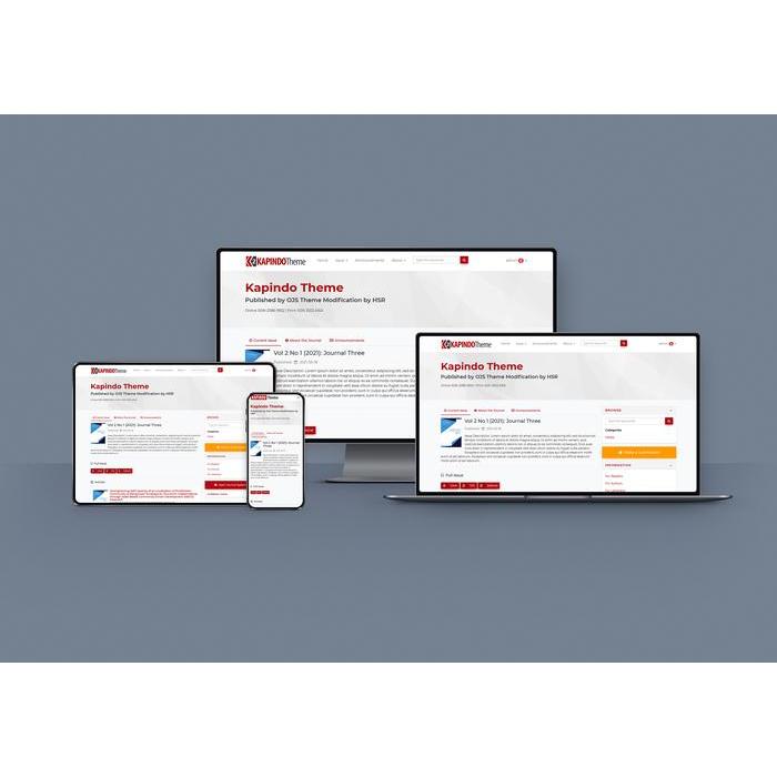 Kapindo Theme/Template OJS 3.1.x