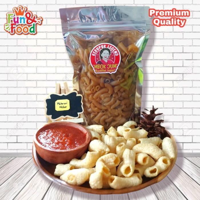 Kerupuk Mentah - Makaroni Goreng Makaroni Mekar