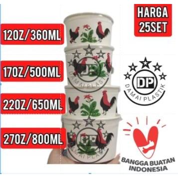 Terbaru Mangkok Mangkuk Ayam Jago Peper Bowl Paper Cup Rice Bowl Kertas Mie