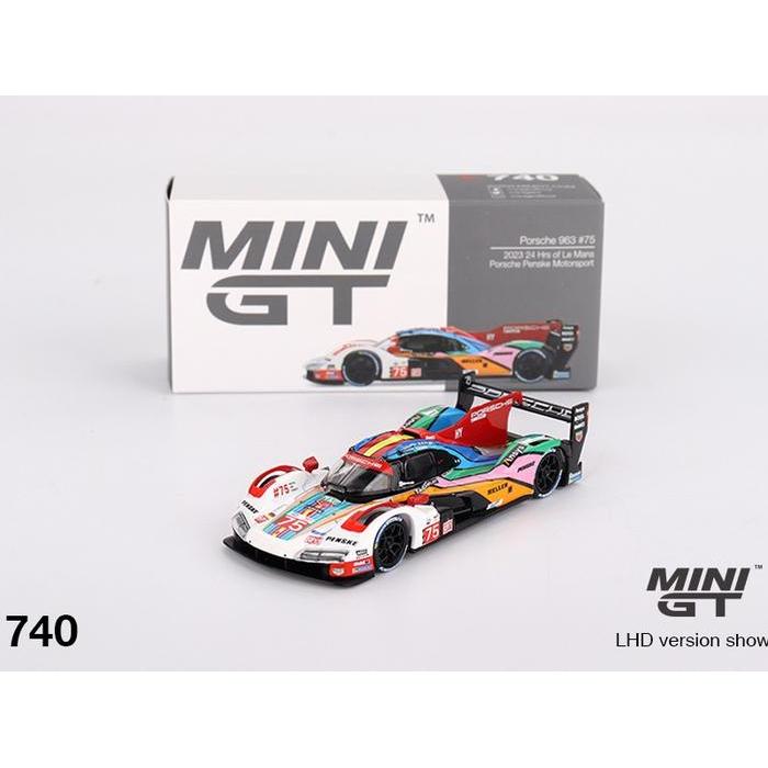 Ready MiniGT 740 - Porsche 963 75 Porsche Penske Motorsport 2023 24 Hrs of Le Mans - Diecast Mobil