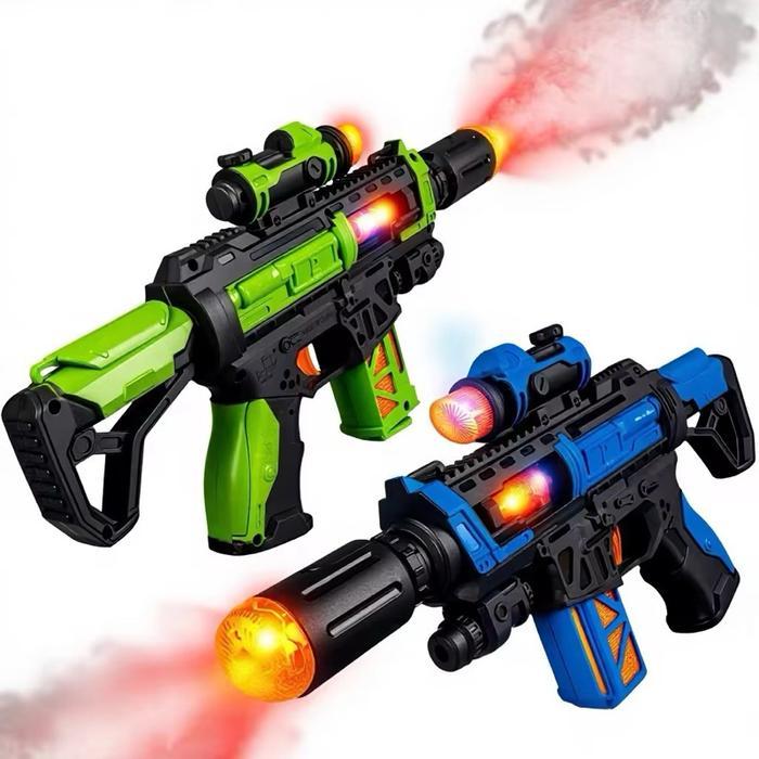 mainan Anak pistol music & Laser Getar Mainan Senjata Mainan