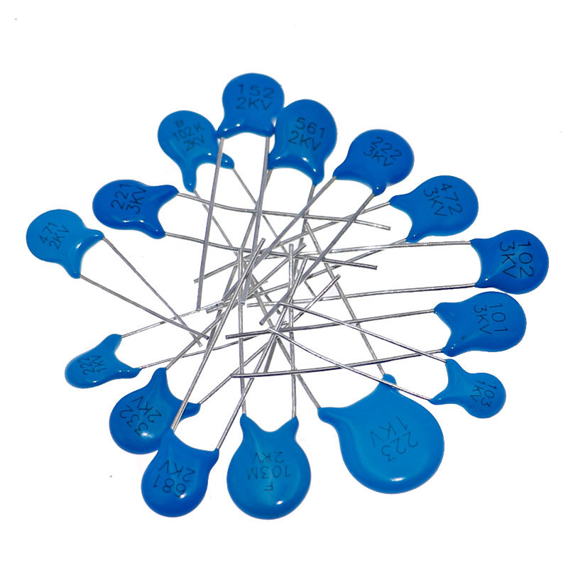 300Pcs 15Value 1KV 2KV 3KV High Voltage Ceramic Capacitors Assortmen Kit 102 222 103 223 471 681 102