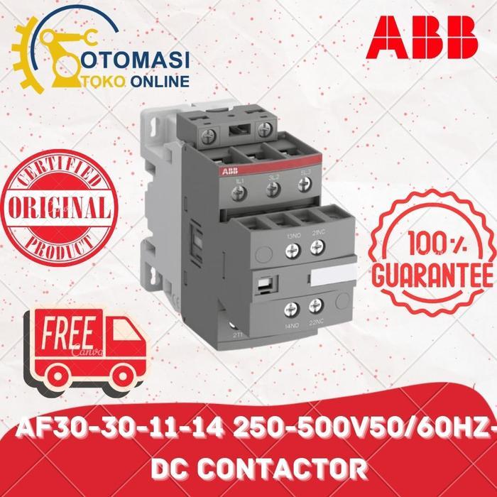 ABB (1SBL277001R1411) AF30-30-11-14 250-500V50/60HZ-DC CONTACTOR