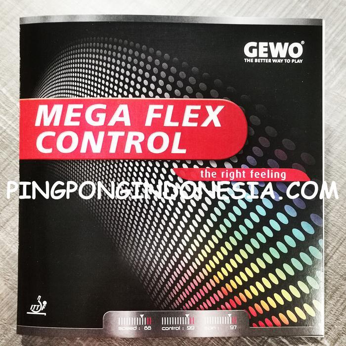 GEWO Mega Flex Control Karet Pingpong Rubber Tenis Meja Bet Bat Karet TenisMeja Mega Flex