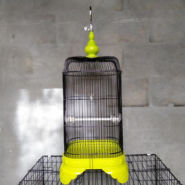 ASLI sangkar burung lovebird, kenari, besi kotak oval,import READY STOCK