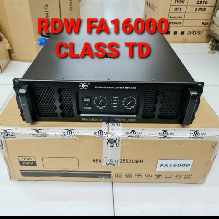 Power Amplifier RDW FA16000/FA 16000 Power Balap ORIGINAL