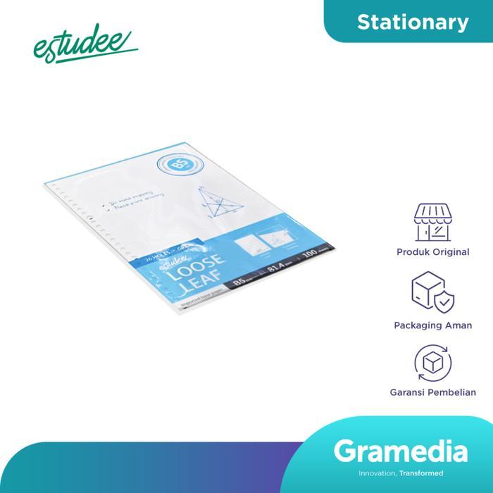 Gramedia Loose Leaf Estudee Premium - Grid B5 100Sht