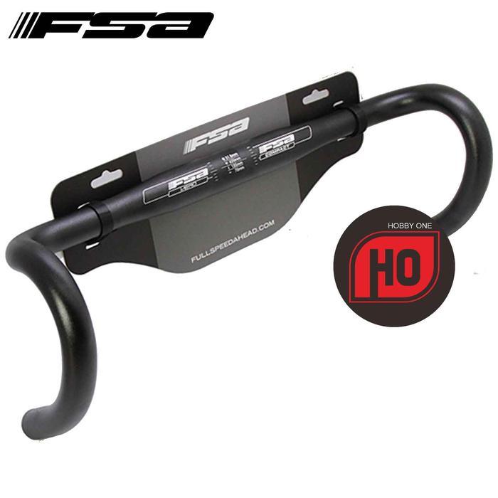 FSA VERO COMPACT ALLOY BLACK Handlebar Dropbar