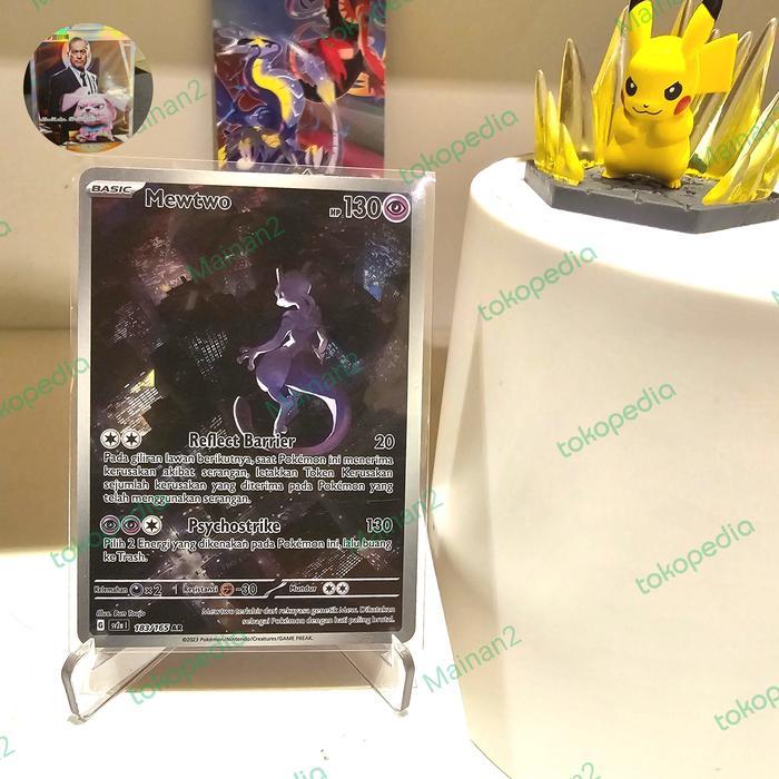 Mewtwo ar 151 sv2a 183/165 pokemon indo tcg
