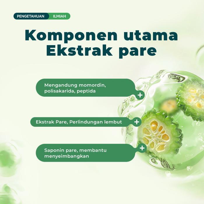Green Bud Bitter Gourd Herbal Untuk Gaya Hidup Sehat & Seimbang Pare Kecambah Hijau Ramuan Untuk