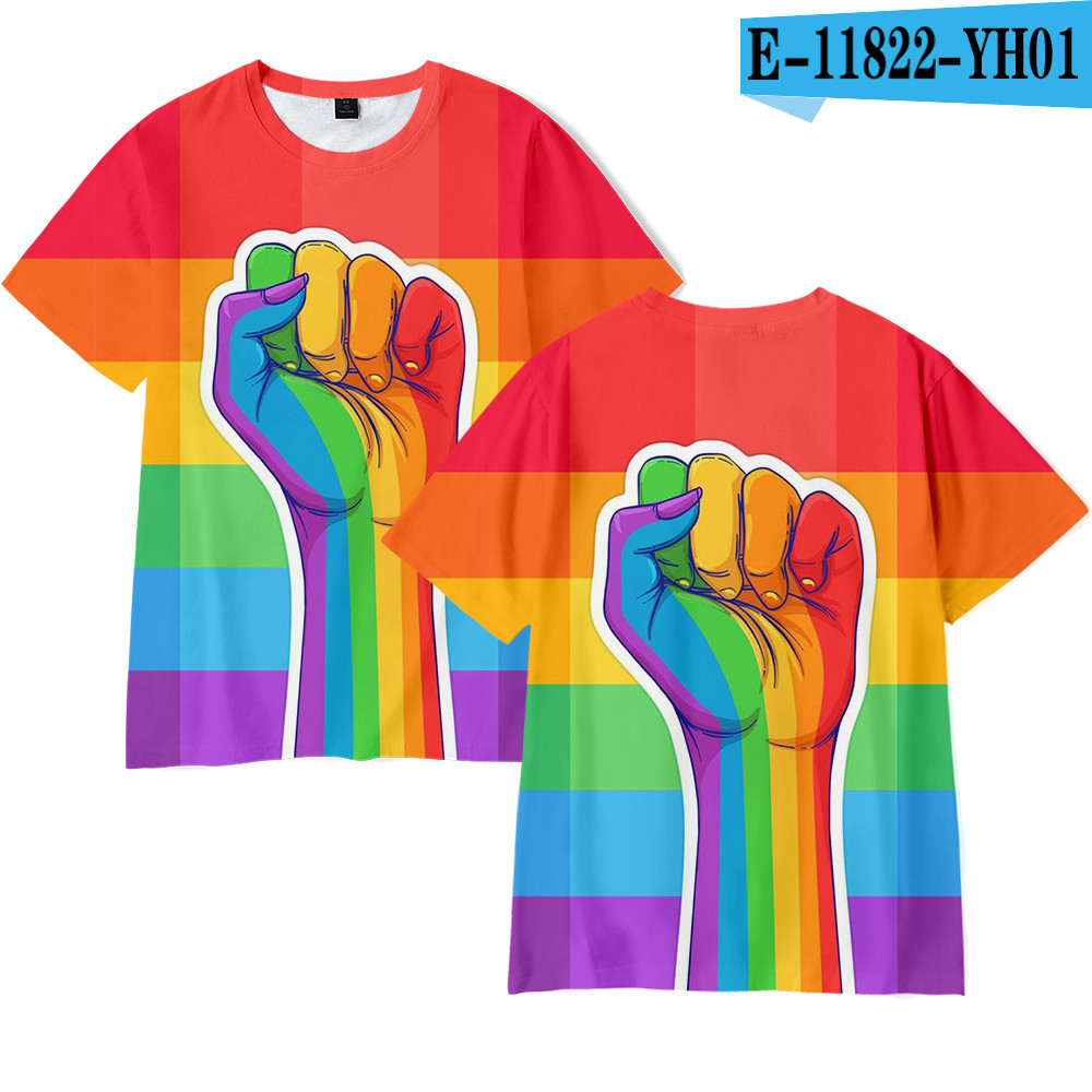 LGBT Rainbow T Biseksual Lesbian gay cinta Adalah lesbian kaos pelangi Xxs 4Xl
