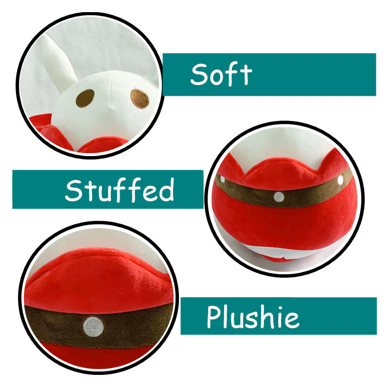 13/22cm Genshin Impact Klee Dodoco Plush Pendant Cute Plushie Keychain Backpack Bag Keyring Cosplay