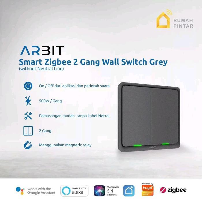 Arbit Smart Zigbee 2 Gang