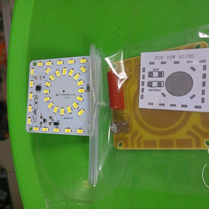 pcb lampu led AC/DC 25watt