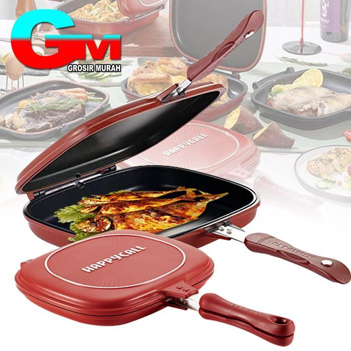 Wajan Anti Lengket Happycall Pan Jumbo Original Korea 32Cm Alat Masak Daging Ikan Teflon Kitchenware