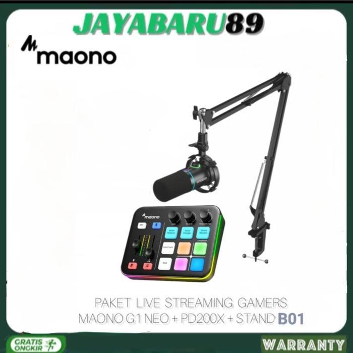 Best Seller Maono Au-Pd200X Pd 200X Pd 300X Pd300X Pd400X Pd 400X Microphone Dynamic Rgb