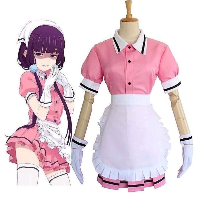 COSTUM COSPLAY SAKURANOMIYA MAIKA Karakter Kartun Anime
