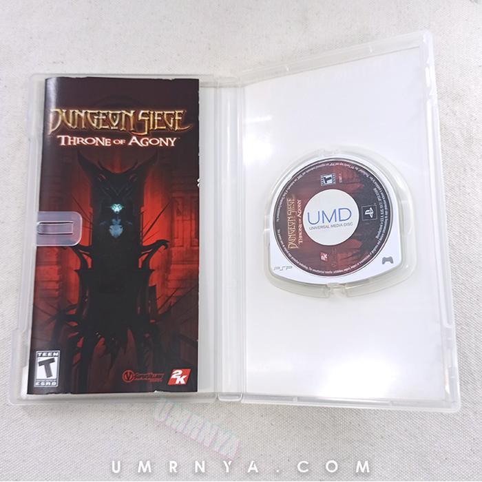 Kaset Original Dungeon Siege Throne Of Agony PSP UMD CD Disk Game PS