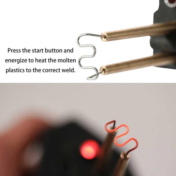SALE Las Plastik Temperature Plastic Welding Solder Plastik Las Bemper Mobil Alat Solder Plastik