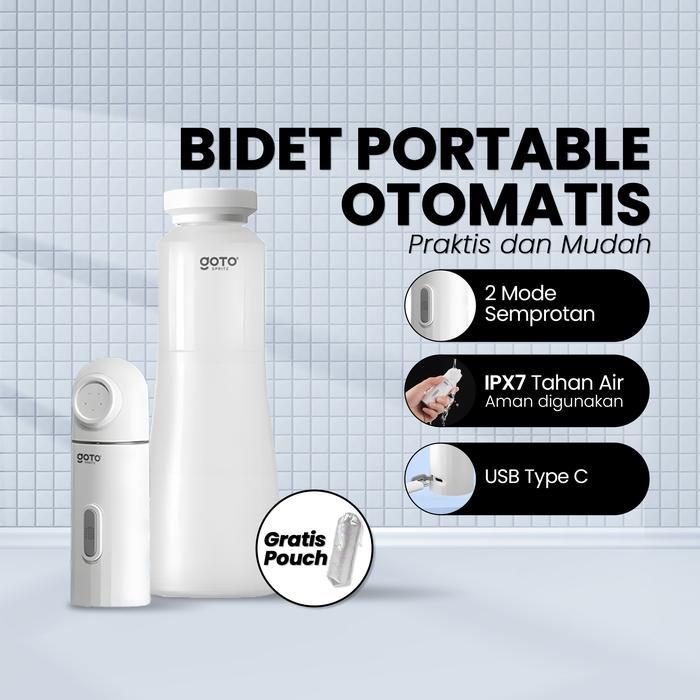 Goto Spritz Bidet Otomatis Portable Travel Cebok