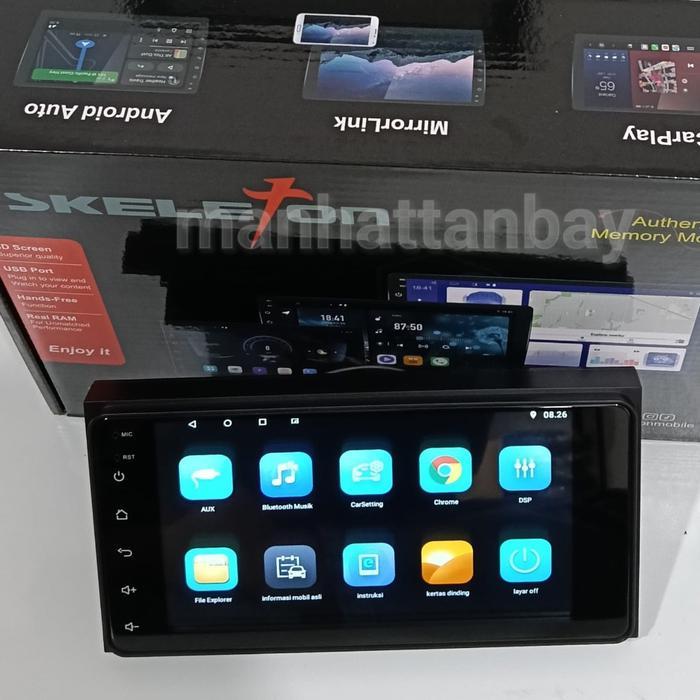 [RAM 2GB-Skeleton SKT-8189T] Headunit Android Skeleton 7 Inch Pnp [Innova Lama], [Calya Sigra],