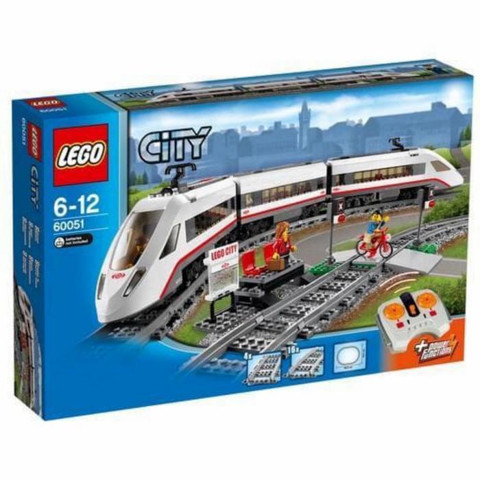 Lego 60051 High Speed Passenger Train Original ( Dents )
