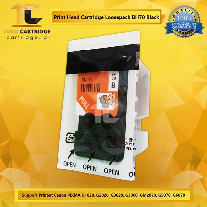 Artlande- Print Head Cartridge Bh70 Bh-70 Black Printhead Tinta Canon G2020 3020