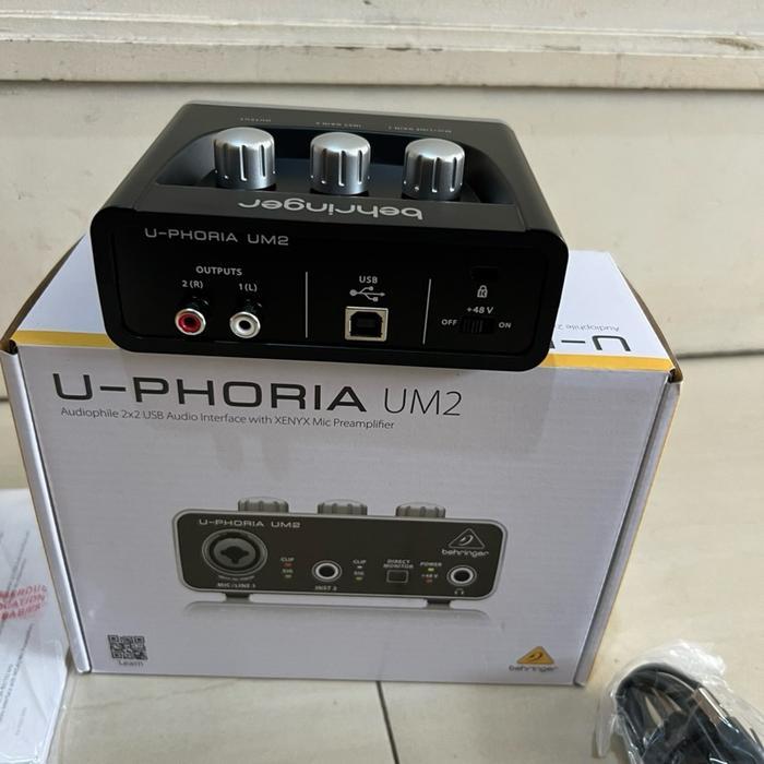Soundcard Behringer Um2 Original Behringer Um 2 Usb Interface Uphoria