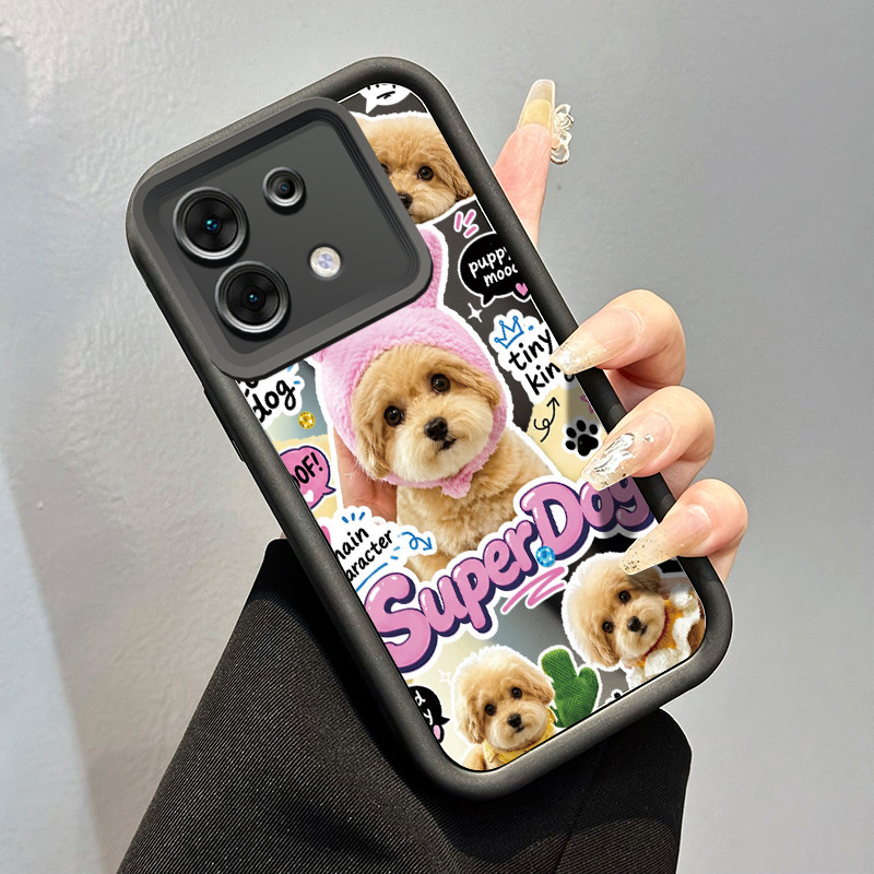 Casing Hp Infinix Zero 30 5G Case Casing pola Poodle Kesing Tahan sidik jari Kasing HP Cesing cermin