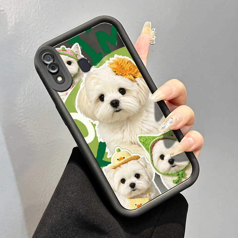 Casing Hp Samsung Galaxy A30 A20 M10s Case Casing pola Greyhound Kesing Tahan sidik jari Kasing HP C